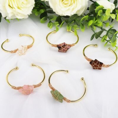 Crystal Star original stone winding personalized fashion women's Bracelet