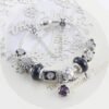 Valentine's Day gift amethyst niche bracelet DIY beaded ladies popular string ornaments hand bracelet ethnic wind
