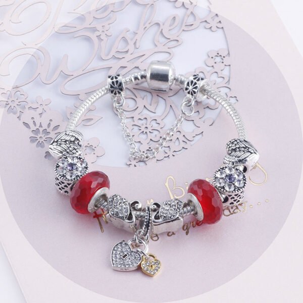 Valentine's Day gift amethyst niche bracelet DIY beaded ladies popular string ornaments hand bracelet ethnic wind