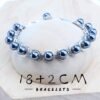 925 Silver Jewelry Sets Bridal Black Pearls Natural White CZ Ring Bracelets Earrings Pendants Necklace Set Women Wedding Jewelry