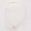 ANDYWEN Winter 925 Sterling Silver Gold Three Cross Pendant Charm Long Chain Necklace 2021 Fashion Fine Jewelry 2021 Gift