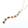 H29e32ccd51064171a2231b1c0c61da3fZ 9k gold plated 925 sterling silver royal various shape and colors ruby/ sapphire /emerald/ topaz zircon Jewelry set