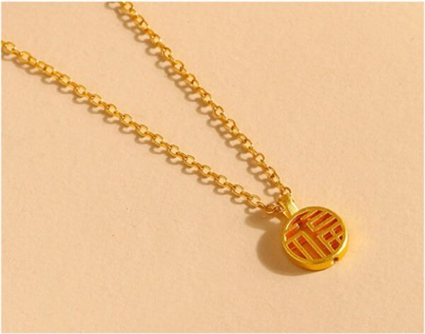 Various Designs Real 999 Pure 24K Gold Necklace Charms Pendants Women Ladies Bridal Engagement Wedding Jewelry Accessories