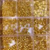 Crystal bracelet accessories.gold plated copper