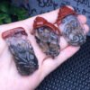 Aurora nine-tailed fox pendant