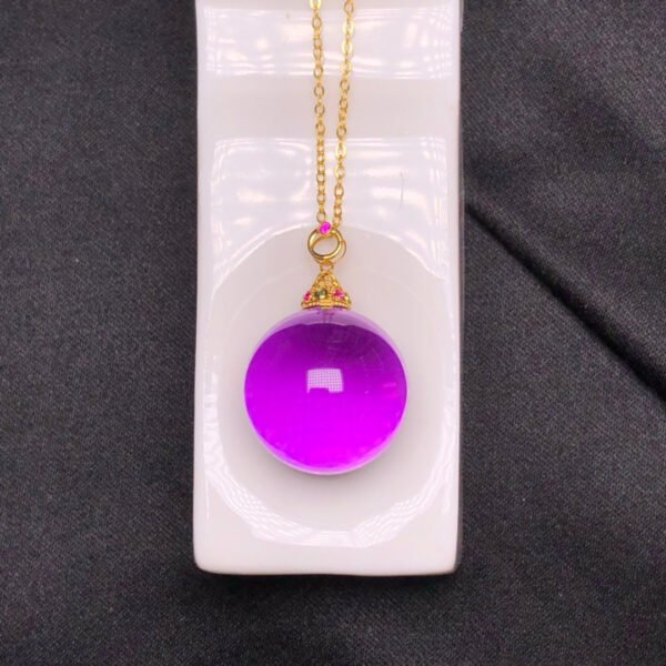 wsxc1698075888868_3 Natural Brazilian amethyst pendant with 18K gold buckle. The specification is approximately 17.8mm.2310620865