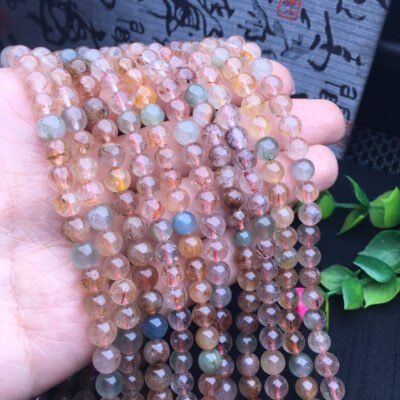 Colorful hair multi loop bracelet 💕 Specification 6mm ✨2410030659