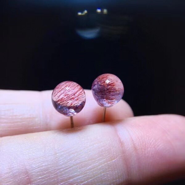 wsxc1698156822745_2 Super Beautiful Fantasy Purple Titanium Crystal Purple Seven Earrings for Women, Size 7.3mm2410208319