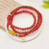 wsxc1698159389540_2 Natural South Red Three Ring Bracelet, 💕 South red with a diameter of approximately 5.3mm2410089346