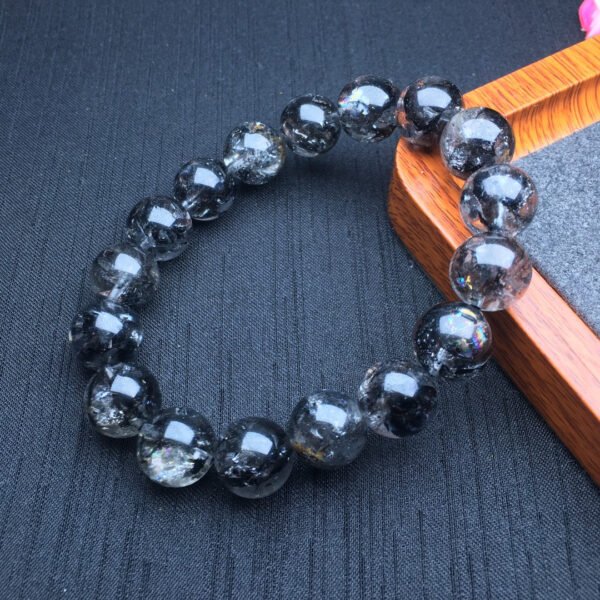 Black Shining Single Loop Bracelet 💕 Specification 9-13mm ✨2410196564