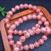 Red patterned stone single loop bracelet 💕 Specification 7-10mm ✨2410230554
