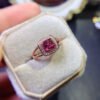 wsxc1698248579589_3 The pure natural magnesium aluminum garnet ring is shipped with a main stone size of 5mm,2510110246