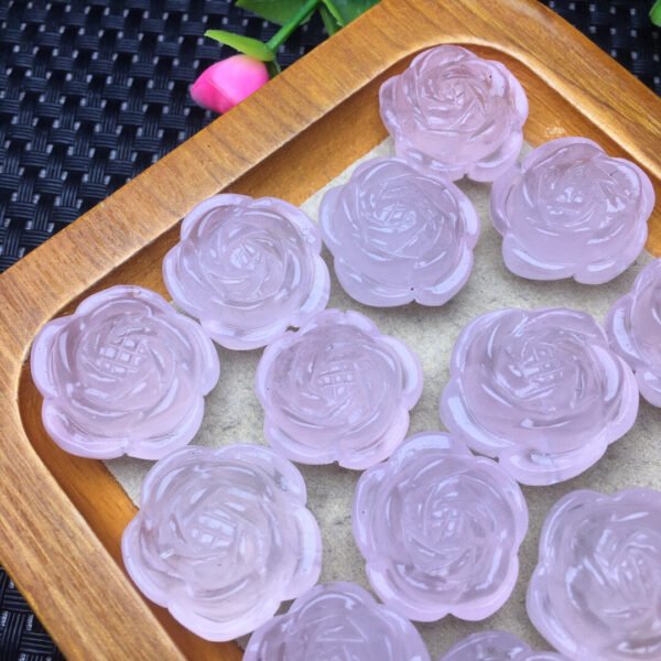 wsxc1698327983949_1 Pink crystal rose small piece 💕 Specification 22mm ✨2610010361