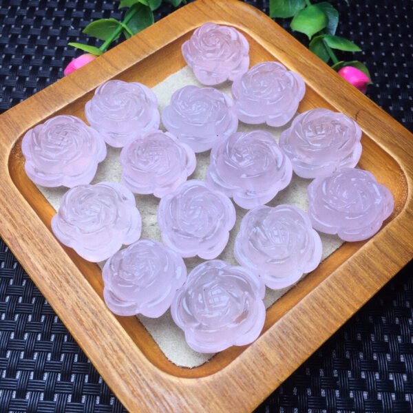 wsxc1698327983949_3 Pink crystal rose small piece 💕 Specification 22mm ✨2610010361