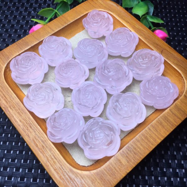 wsxc1698327983949_4 Pink crystal rose small piece 💕 Specification 22mm ✨2610010361