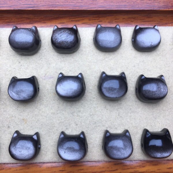 wsxc1698329098551_3 Silver Keystone Faceless Cat ✨ Specification 15-15.5mm 💗2610005864