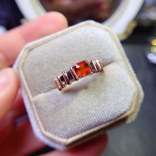 wsxc1698330501122_0 Pure natural Fanta garnet rings are shipped with a main stone size of 5mm.2610105634