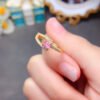 Pure natural Myanmar unburned spinel ring, main stone size 4 * 5mm2610140236