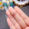 Pure natural Myanmar unburned spinel ring, main stone size 4 * 5mm2610140236