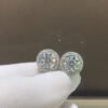 wsxc1698335269170_0 Mosan diamond earrings, 1 carat each, 2 carats in total2610120352