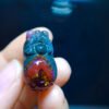 Aurora 23 Aurora Titanium Purple Pixiu Pendant for Men and Women, Size: 24.6/13.8mm2610468325