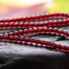 wsxc1698338123467_8 Natural Wine Red Garnet Three Ring Bracelet, with beads approximately 5.6 to 5.7mm in diameter2610169354