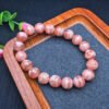 Red patterned stone single loop bracelet 💕 Specification 7-10mm ✨2710108638