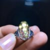 Pure natural titanium crystal pixiu ring for men and women, size: 16/10.4mm2710278348