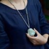 wsxc1698417578436_5 Natural A-grade Jade Maitreya Buddha Pendant, Size: 56.1/51.3/13.8mm2710159134
