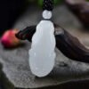 wsxc1698418293792_1 The natural Hotan Jade sheep fat jade mythical wild animal pendant! Pendant size: 39.7/19.2/14mm2710289164