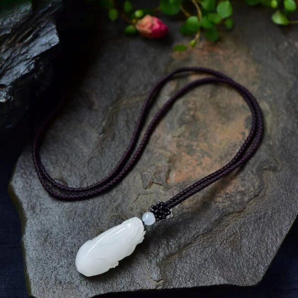 wsxc1698418293792_3 The natural Hotan Jade sheep fat jade mythical wild animal pendant! Pendant size: 39.7/19.2/14mm2710289164