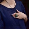 Natural selection of Hetian Jade Dragon Turtle Pendant, the size of the pendant is about 40 * 26.1 * 19.4mm2710159461