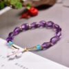 wsxc1698420050598_2 Natural Brazilian amethyst accompanying bracelet, size 7.5 * 8.32710039467