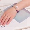 wsxc1698420050598_3 Natural Brazilian amethyst accompanying bracelet, size 7.5 * 8.32710039467
