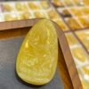 Chicken oil yellow honey wax Guanyin pendant, size 48.7x29.1x14.5mm, weight 13.01g left2710690315