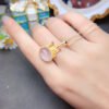 Pure natural powder crystal pendant, main stone 10 * 14mm2810120164