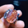 wsxc1698507319774_4 Natural Strawberry Crystal Ring, Size 17/13mm2810668189