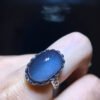 wsxc1698507479115_8 Natural Blue Ghost Blue Sands Starlight Ring, Size 17/11mm2810298556