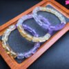 Purple Yellow Gradient Bucket Bead Bracelet 💕 Specification 10mm ✨3010049156