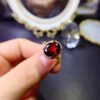 wsxc1698766273598_3 Pure natural Mozambique garnet ring, with a main stone size of 8 * 10mm3110140125