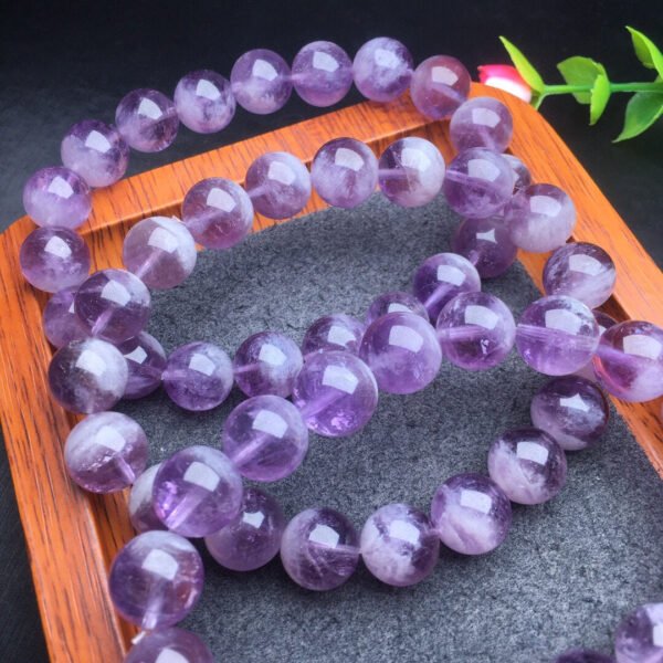 Purple Rabbit Hair Single Loop Bracelet 💕 Specification 9-11mm ✨0211050156