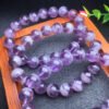 Purple Rabbit Hair Single Loop Bracelet 💕 Specification 9-11mm ✨0211050156