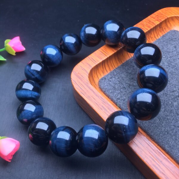 Blue Tiger Eye Single Loop Bracelet 💕 Specification 11-15mm0211165158