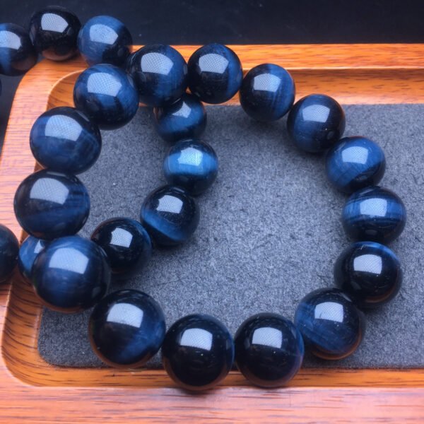 Blue Tiger Eye Single Loop Bracelet 💕 Specification 11-15mm0211165158