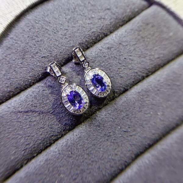 wsxc1698953917160_0 Natural Tansang stone earrings, main stone size 4 * 6mm0211140159