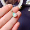 wsxc1698956220299_3 Pure natural dazzling white opal pendant, with a main stone size of 8 * 10mm0211160147