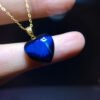 Natural Peter Stone 18k Gold Love Pendant, size 14.2/14mm0211248598
