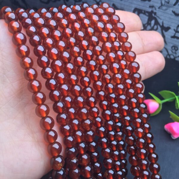 wsxc1699021154033_1 Orange Red Garnet Multi Loop Bracelet 💕 Specification 6mm ✨0311060155