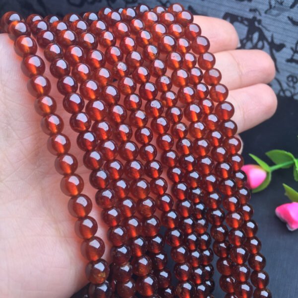 wsxc1699021154033_2 Orange Red Garnet Multi Loop Bracelet 💕 Specification 6mm ✨0311060155