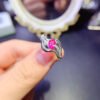 Natural powder topa ring, main stone size 4 * 6mm0311095146